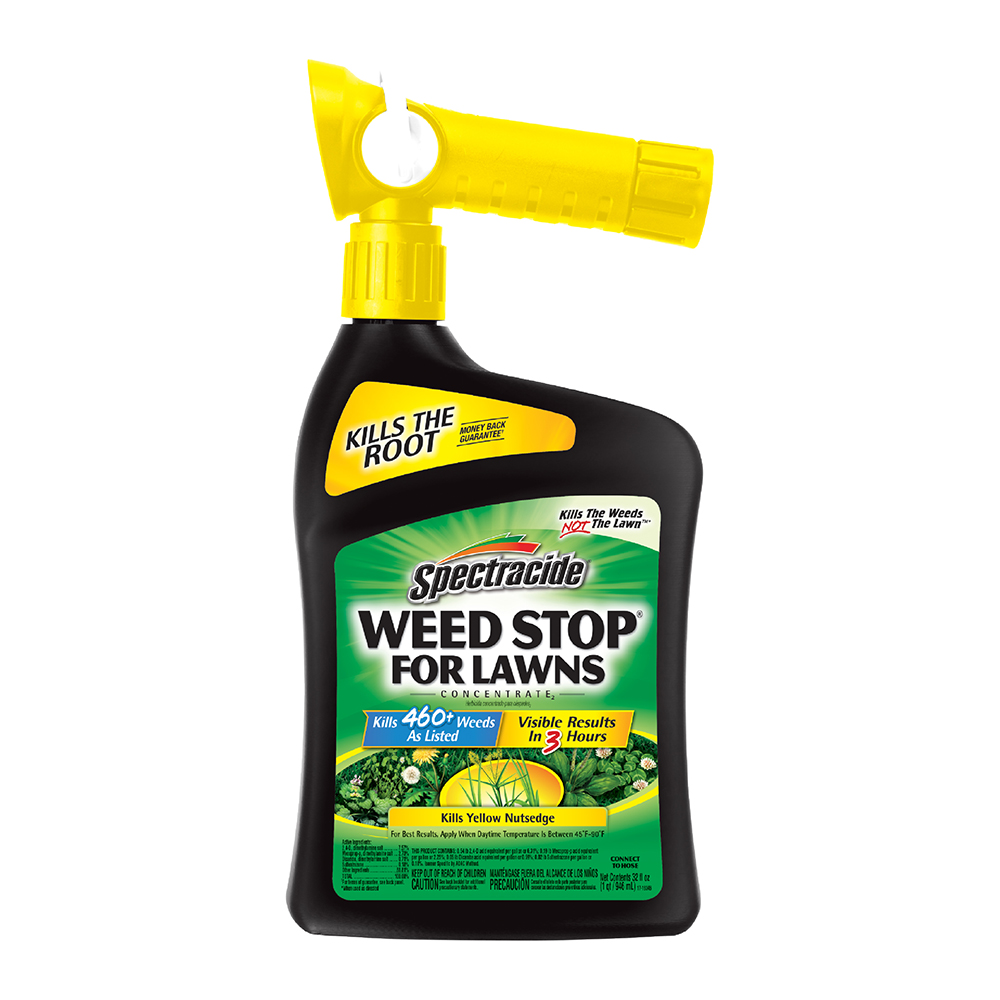 Spectracide weed store stop for lawns